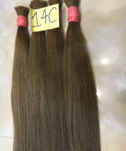 Standard #14C HUMAN HAIR VIETNAM COLOR BULK 5 Standard #14C HUMAN HAIR VIETNAM Standard #14C HUMAN HAIR VIETNAM