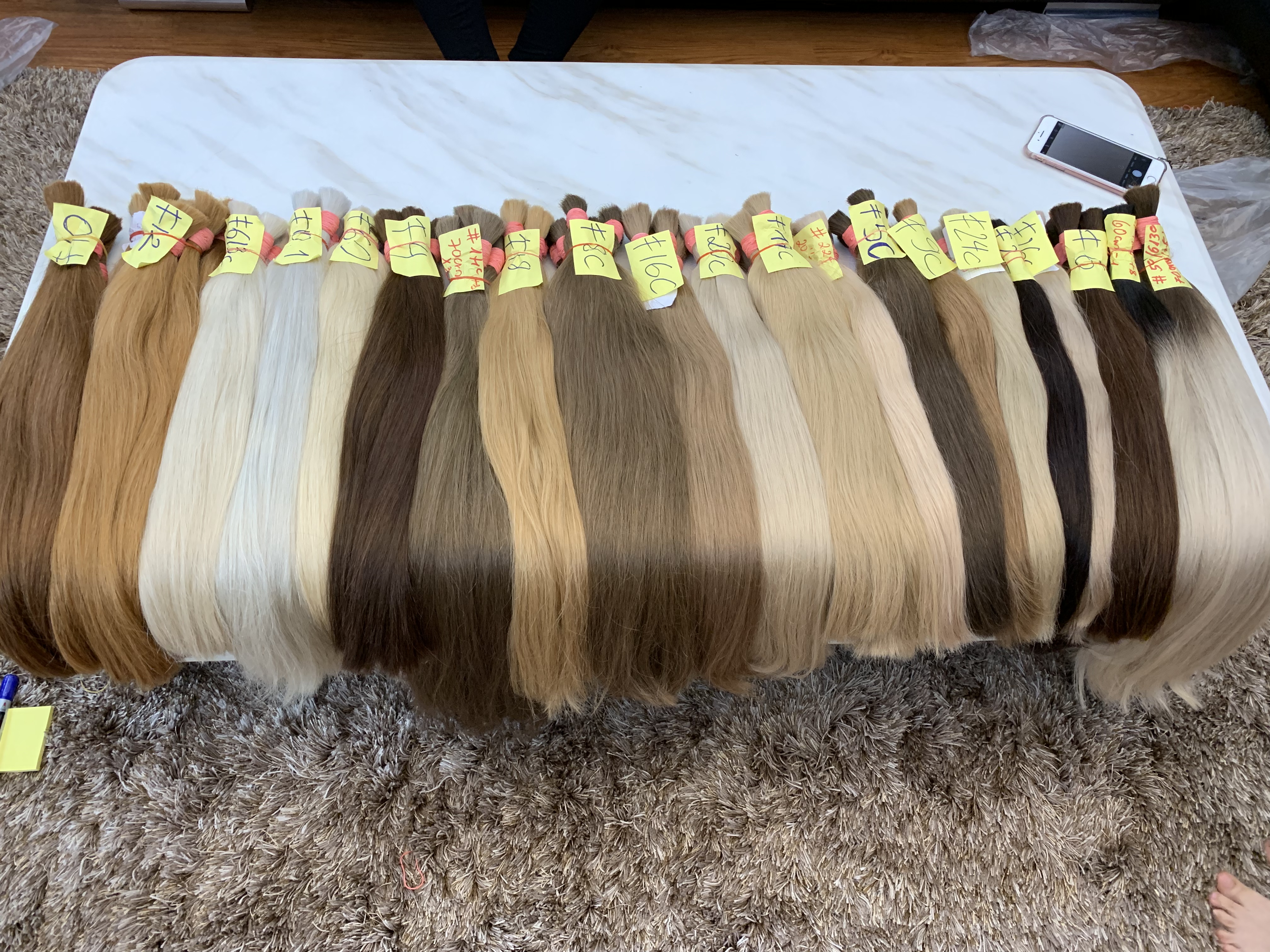 The Standard #27C Human Hair Vietnam Color Bulk boasts a tone beloved by most of customers.