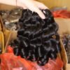 VIETNAM HAIR H12 MIXED WAVY 10 GREY HAIR wavy hair