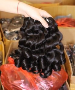 wavy hair