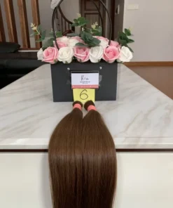 Luxury COLOR BULK HAIR #6 3