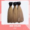 BONE STRAIGHT JEN COLOR 12 - JEN HAIR 8 Standard #2 HUMAN HAIR VIETNAM Standard #2 HUMAN HAIR VIETNAM