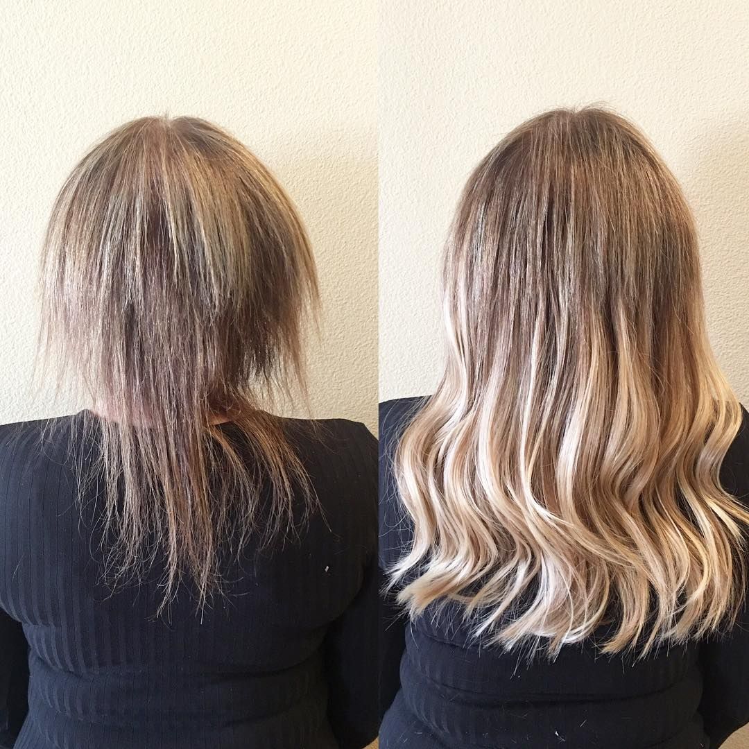 12 Inch Hair Extensions Before And After 5 