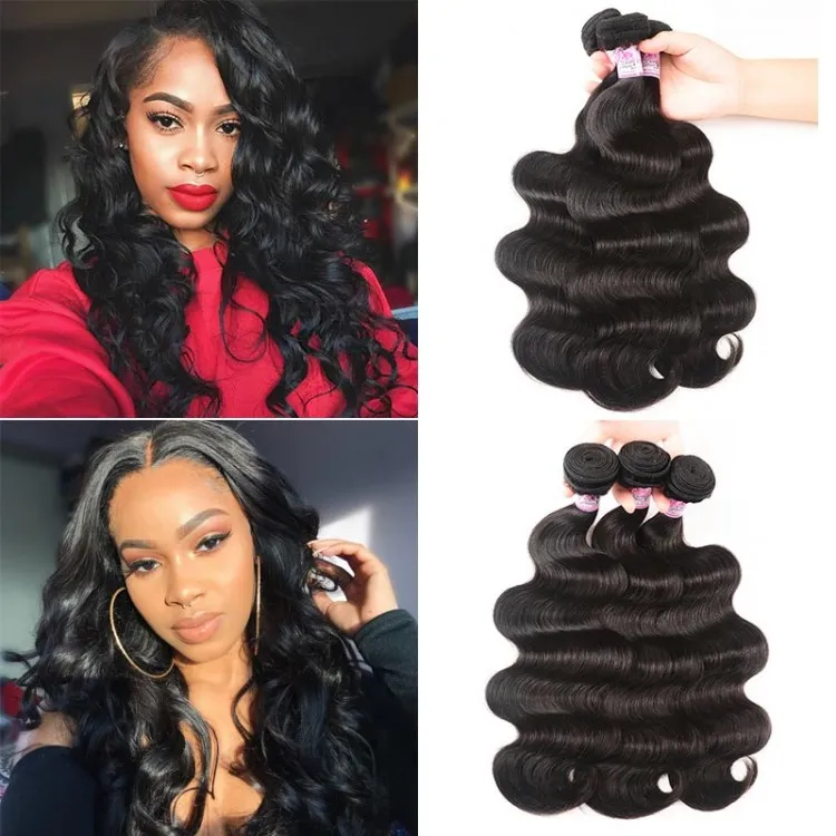 Brazilian human hair weaves