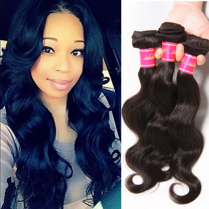 Eurasian human hair weave