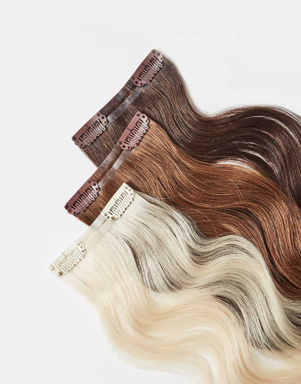 Clip-in hair extensions