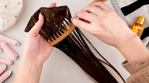 how to make hair extensions soft again at home