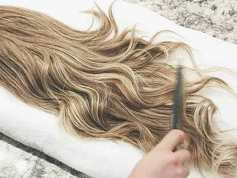 how to wash clip in hair extensions