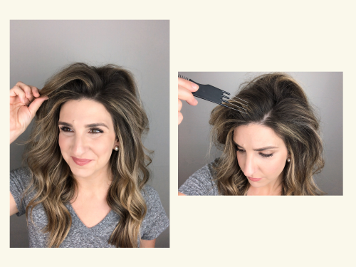 How to make extensions look real in short hair