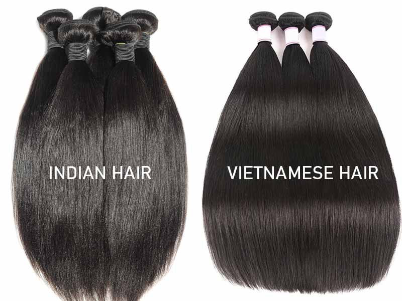 Vietnames hair vs Indian hair