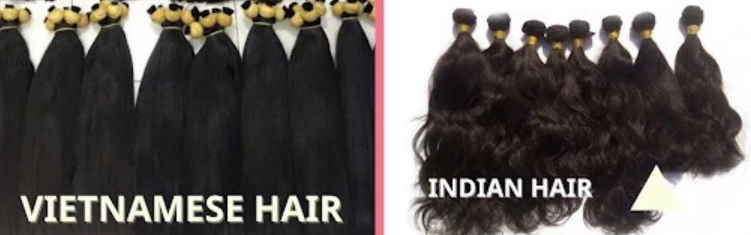 Vietnamese hair vs Indian hair