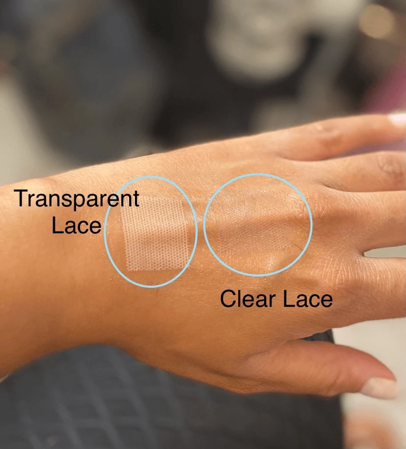 swiss lace vs transparent lace