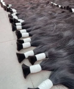 Taliz Human hair straight black 3