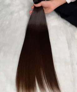 Premium one donor weft hair 4