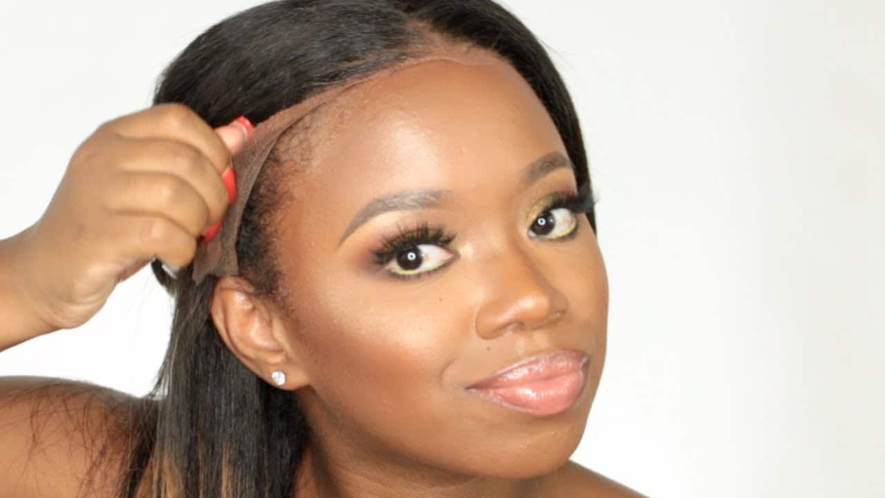 how to remove a lace front wig