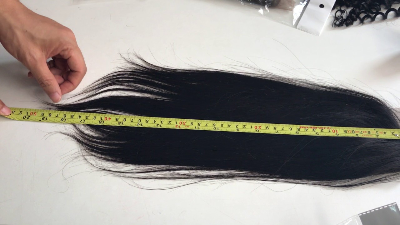 How to measure wig length