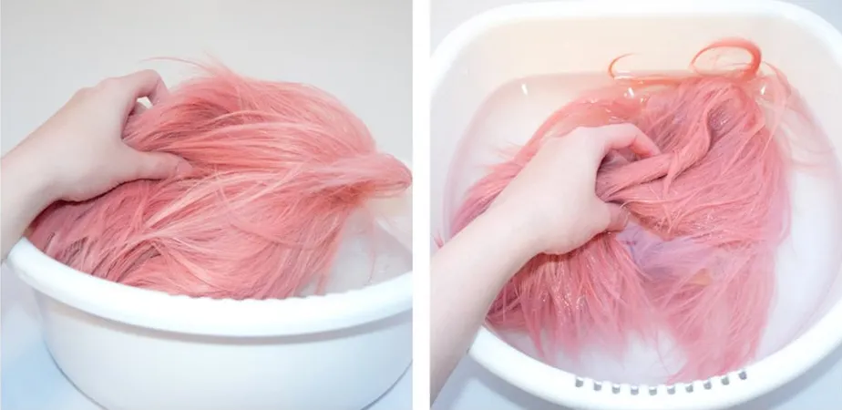 how to wash a wig