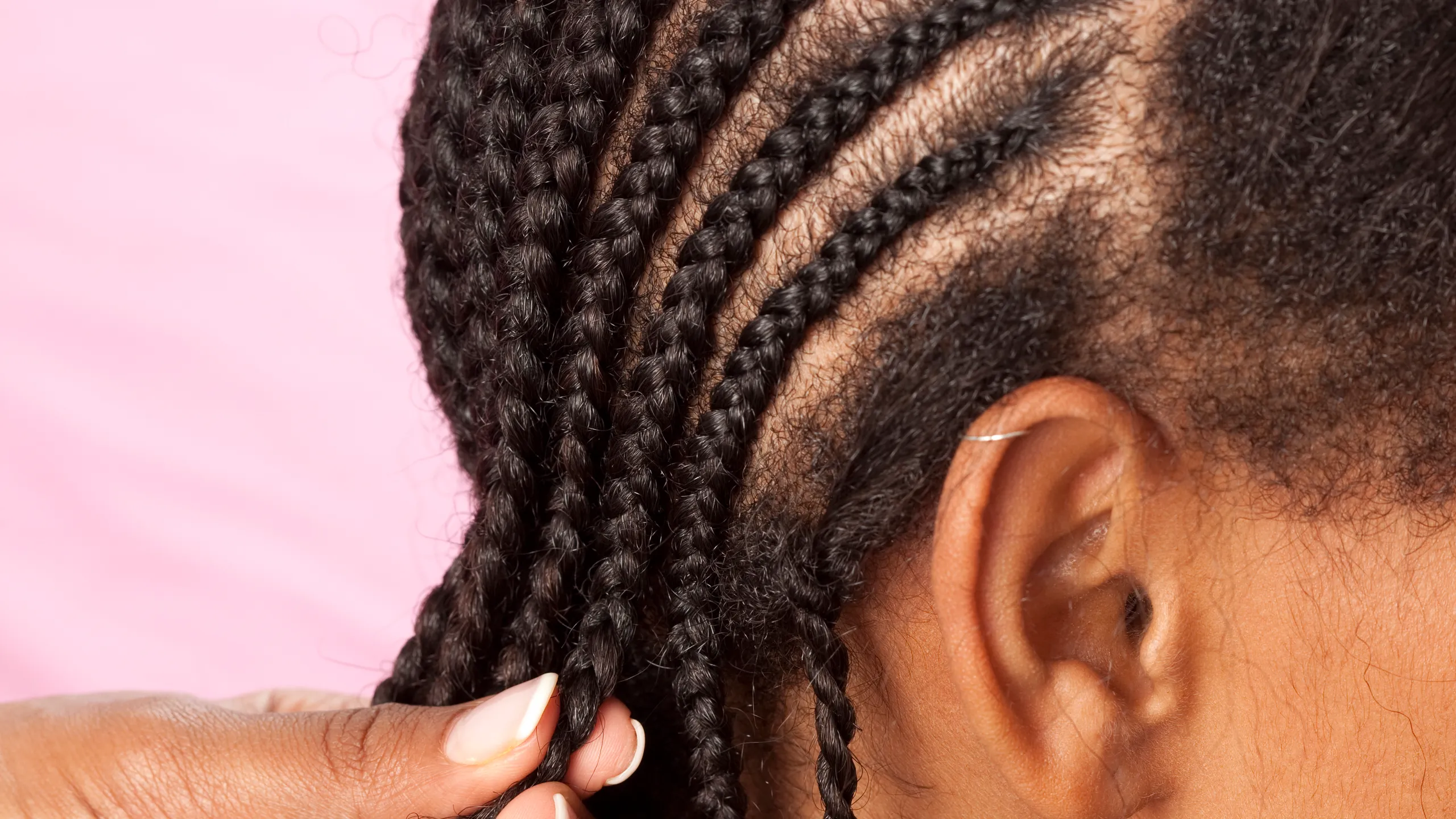 how to braid hair for wig