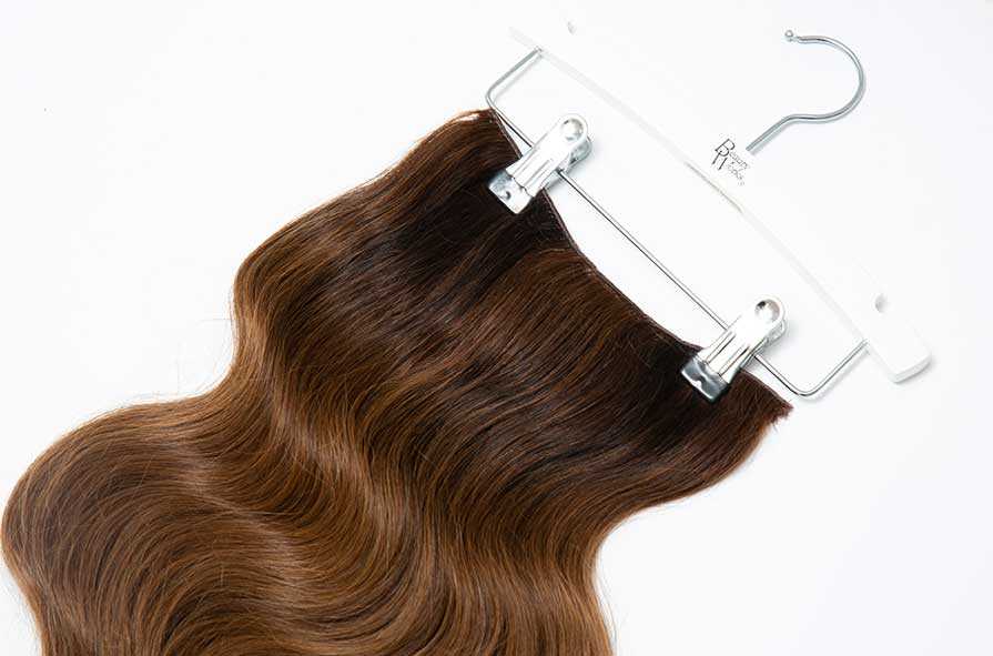 what is weft hair extensions