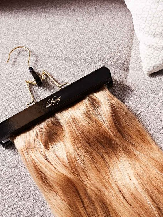 Protect clip in hair extensions properly.