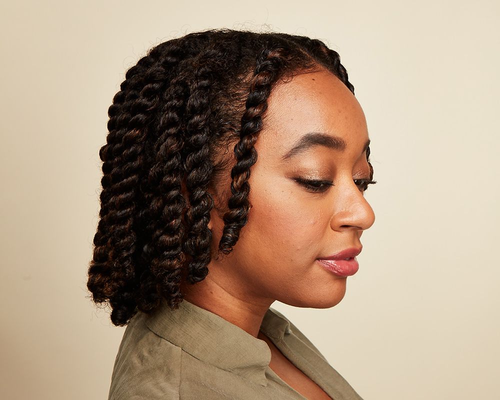 two strand twists with extensions