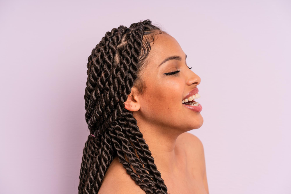 two strand twists with extensions