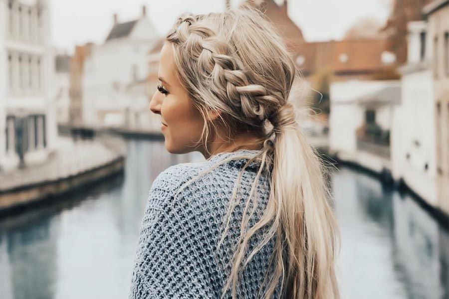 braid hairstyles with weave