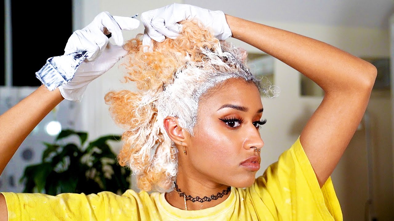 hair bleaching