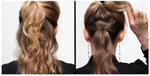 double ponytail