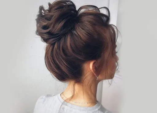 messy bun