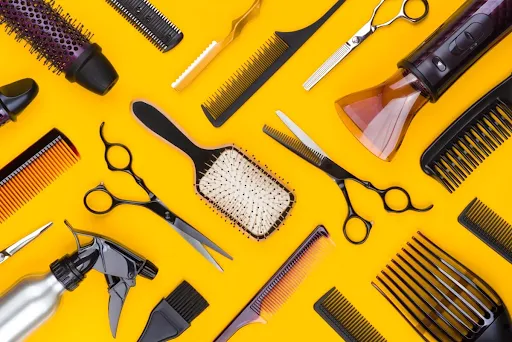 The tools required for wig installation