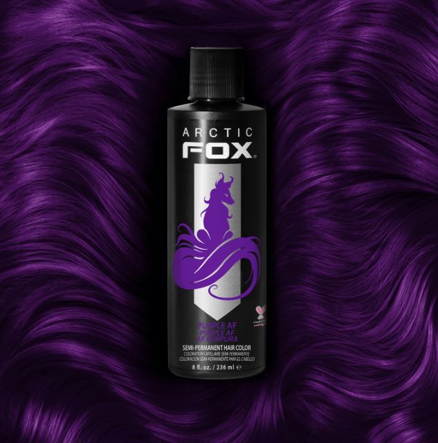 Purple hair dye for dark hair