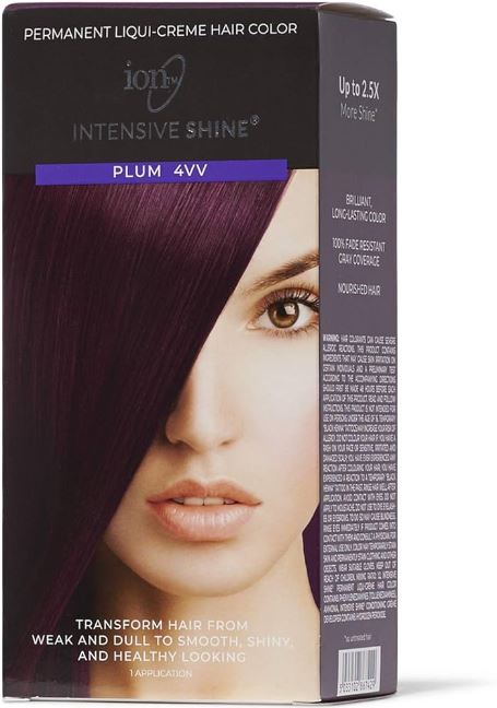 Purple hair dye for dark hair