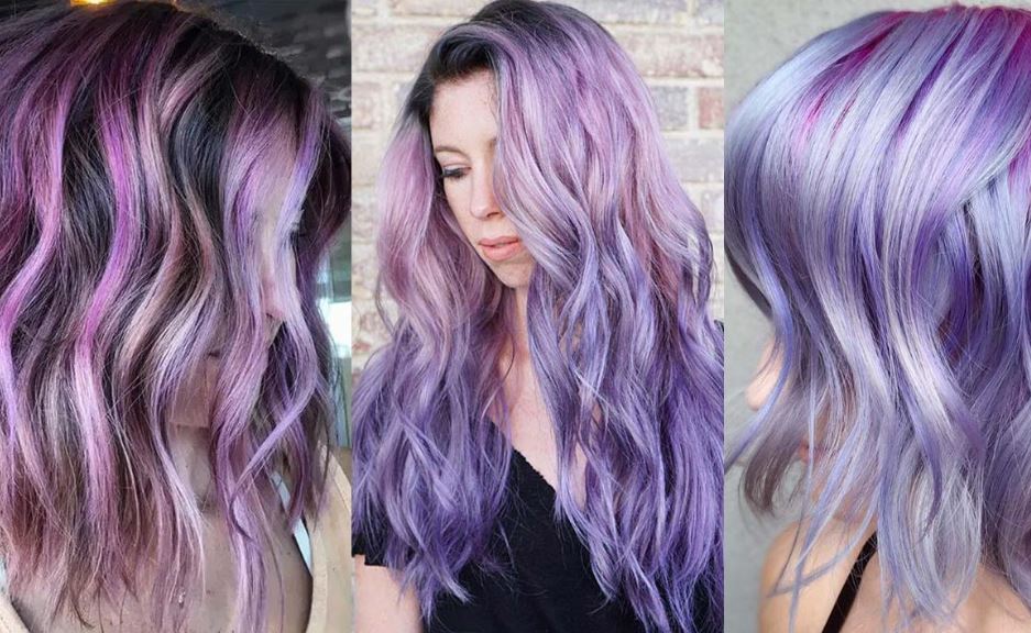 Purple hair dye for dark hair