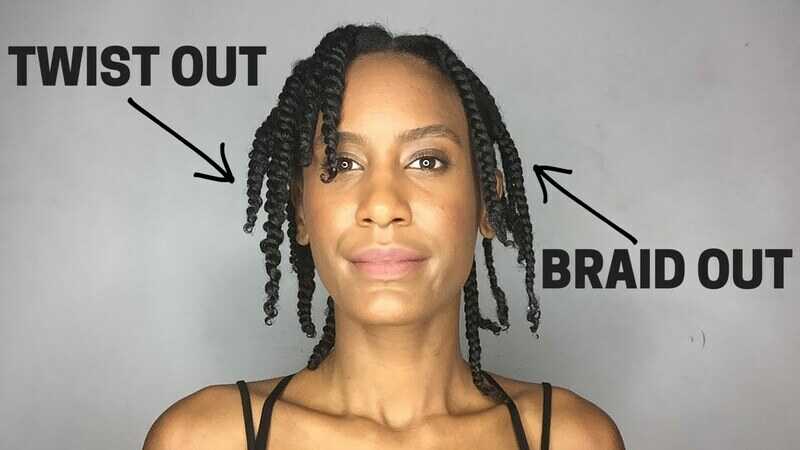 Braid out vs twist out