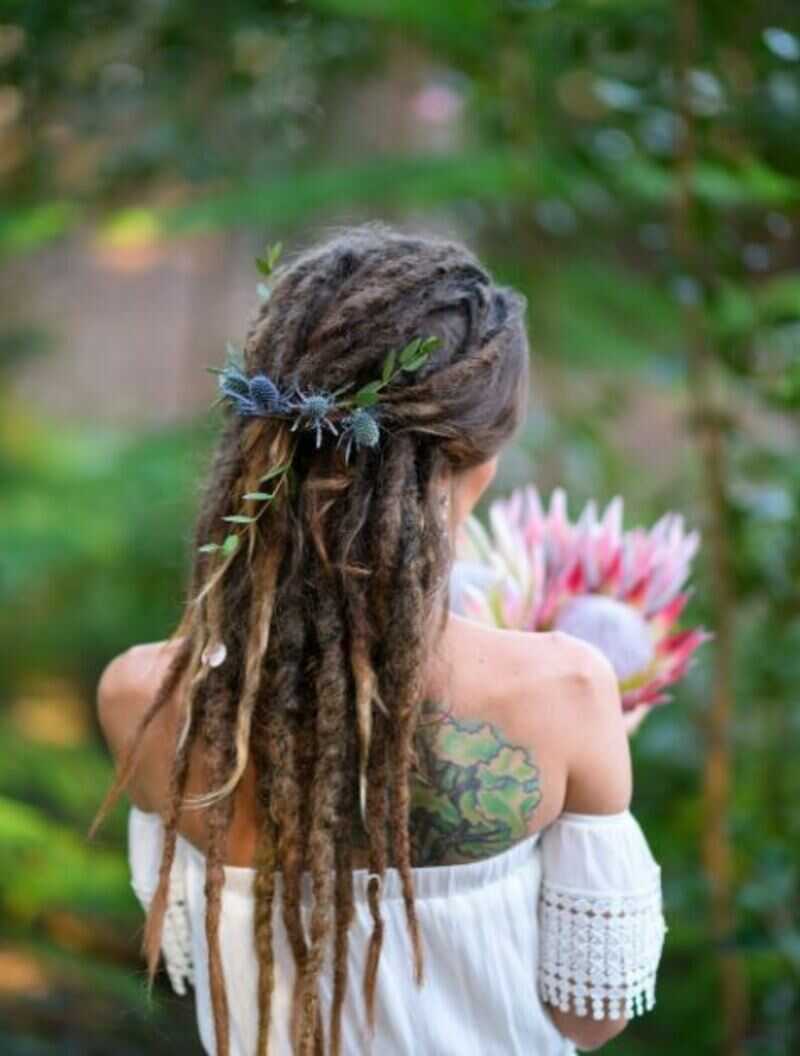 dreadlock styles for weddings