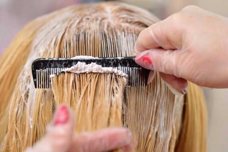 how to fix uneven bleached hair