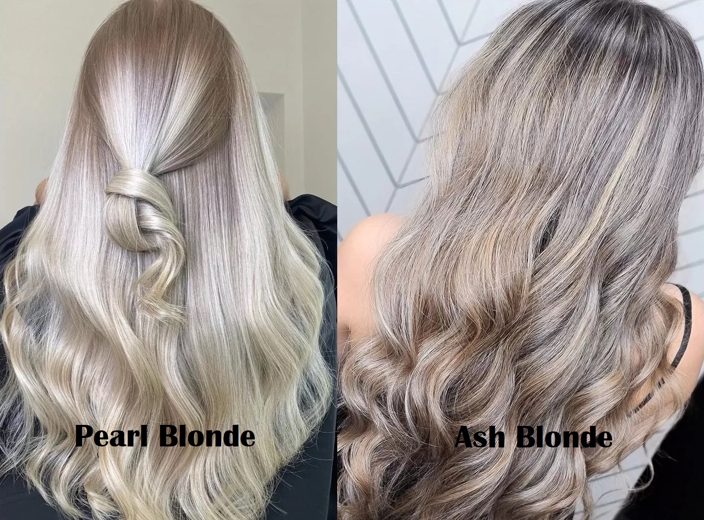 Pearl blonde vs ash blonde