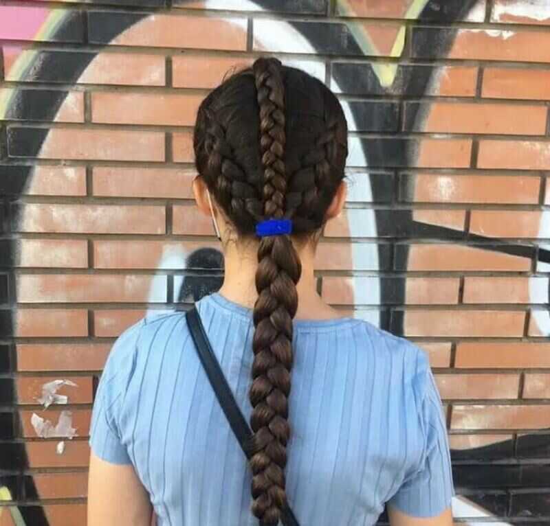 weave jumbo braid ponytail