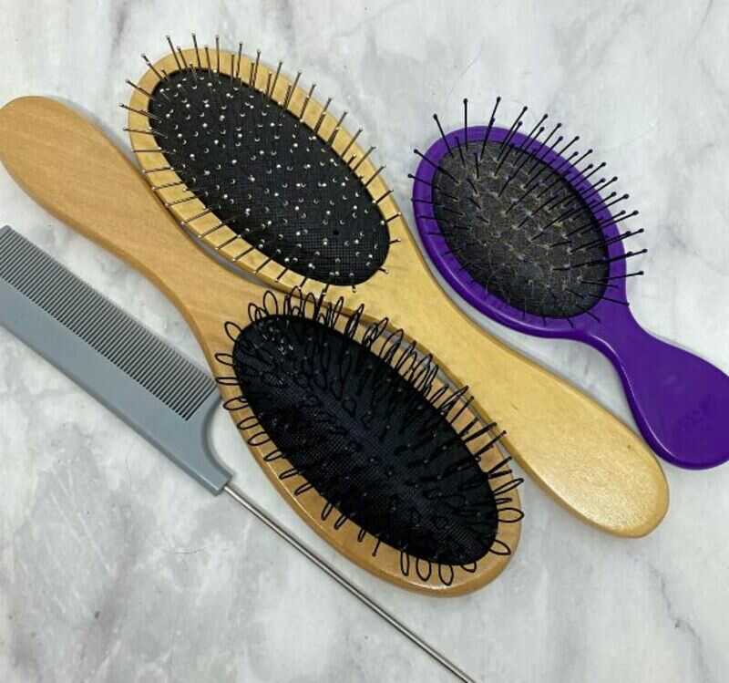 Each wig manufacturer provides recommendations and often supplies specific combs to prevent damage to their fibers. (Source: The Aesthetic Edge)