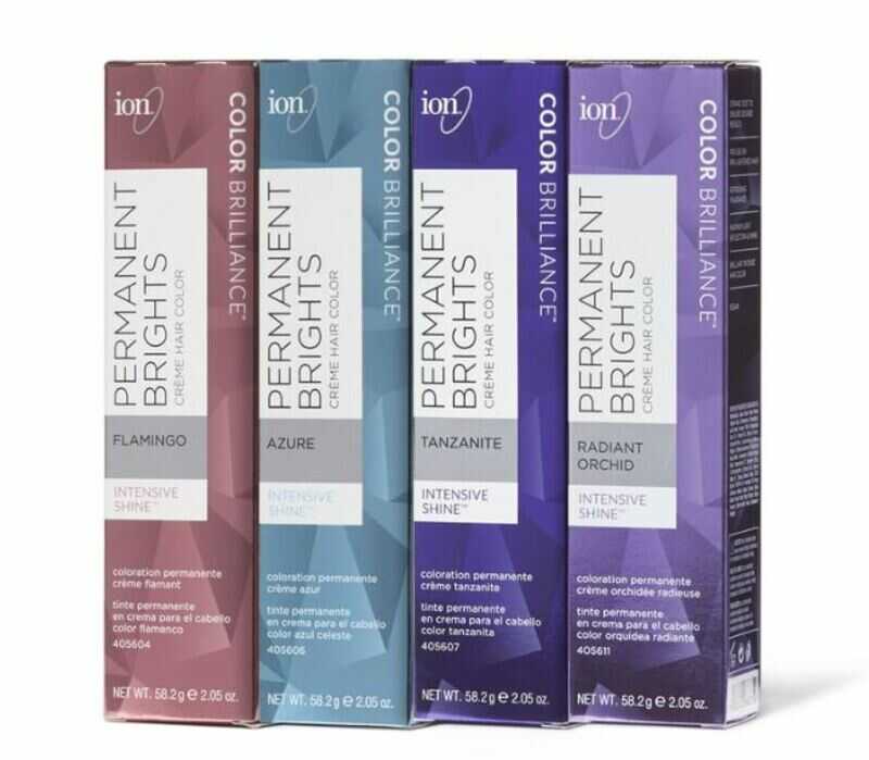 Ion Permanent Hair Color is a popular choice for individuals looking to achieve long-lasting and vibrant hair transformations. (Source: Sally Beauty)