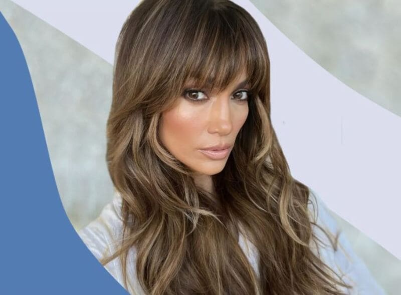 You can rock long side-swept bangs as part of your hairstyle. (Source: Glamour UK)