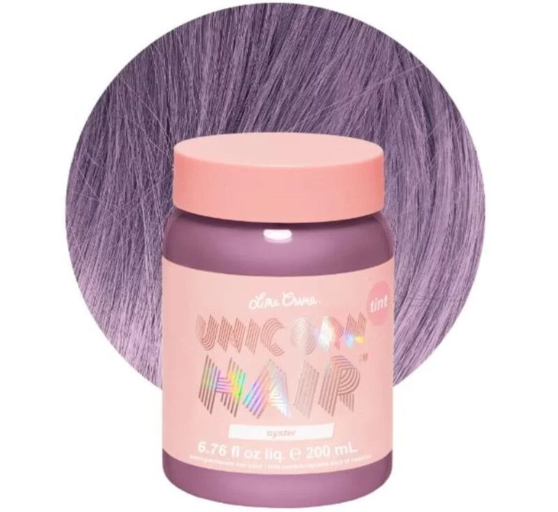 For the ultimate unicorn hair look, Lime Crime's Unicorn Hair Tint in Oyster is the perfect choice. (Source: Fado)