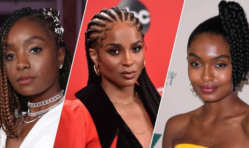 There are many types of braids that work well and complement natural texture and versatility. (Source: Allure)