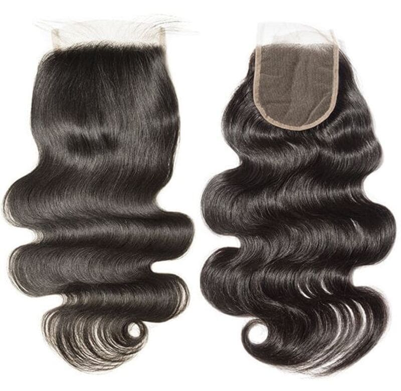 Lace frontals are larger and provide more coverage compared to lace closure hair pieces. (Source: Xrs Beauty Hair)