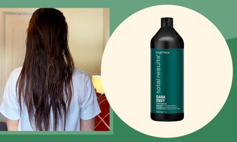 Use green toning shampoo if you have brown or black hair to neutralize redness. (Source: Today Show)