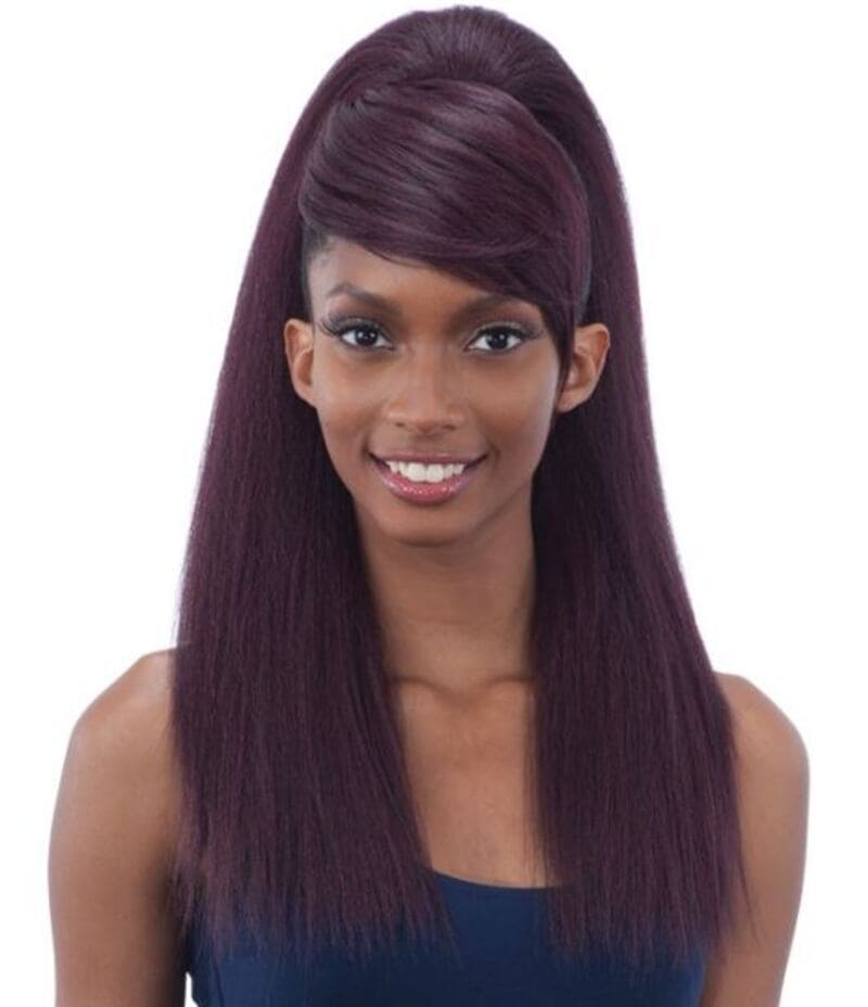 Spray them with hairspray or use styling gels that provide hold. (Source: EBONYline)