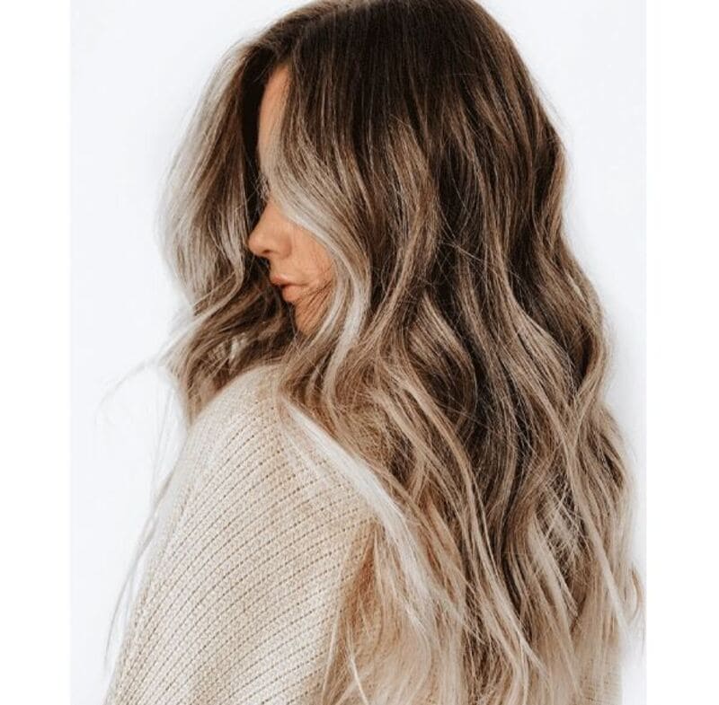 Maintaining dark shades usually requires less maintenance than blonde hues. (Source: Behindthechair)