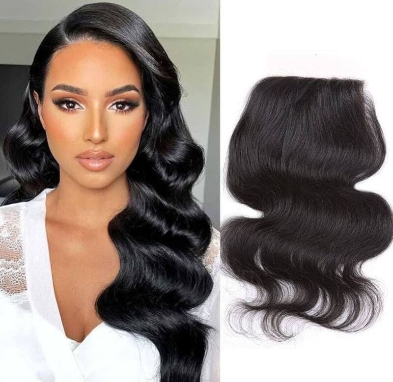 Silk lace front closures have become increasingly popular. (Source: Amazon)