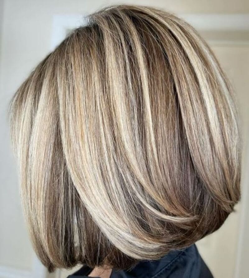 Consider adding highlights and lowlights that complement your natural shade. (Source: Pinterest)